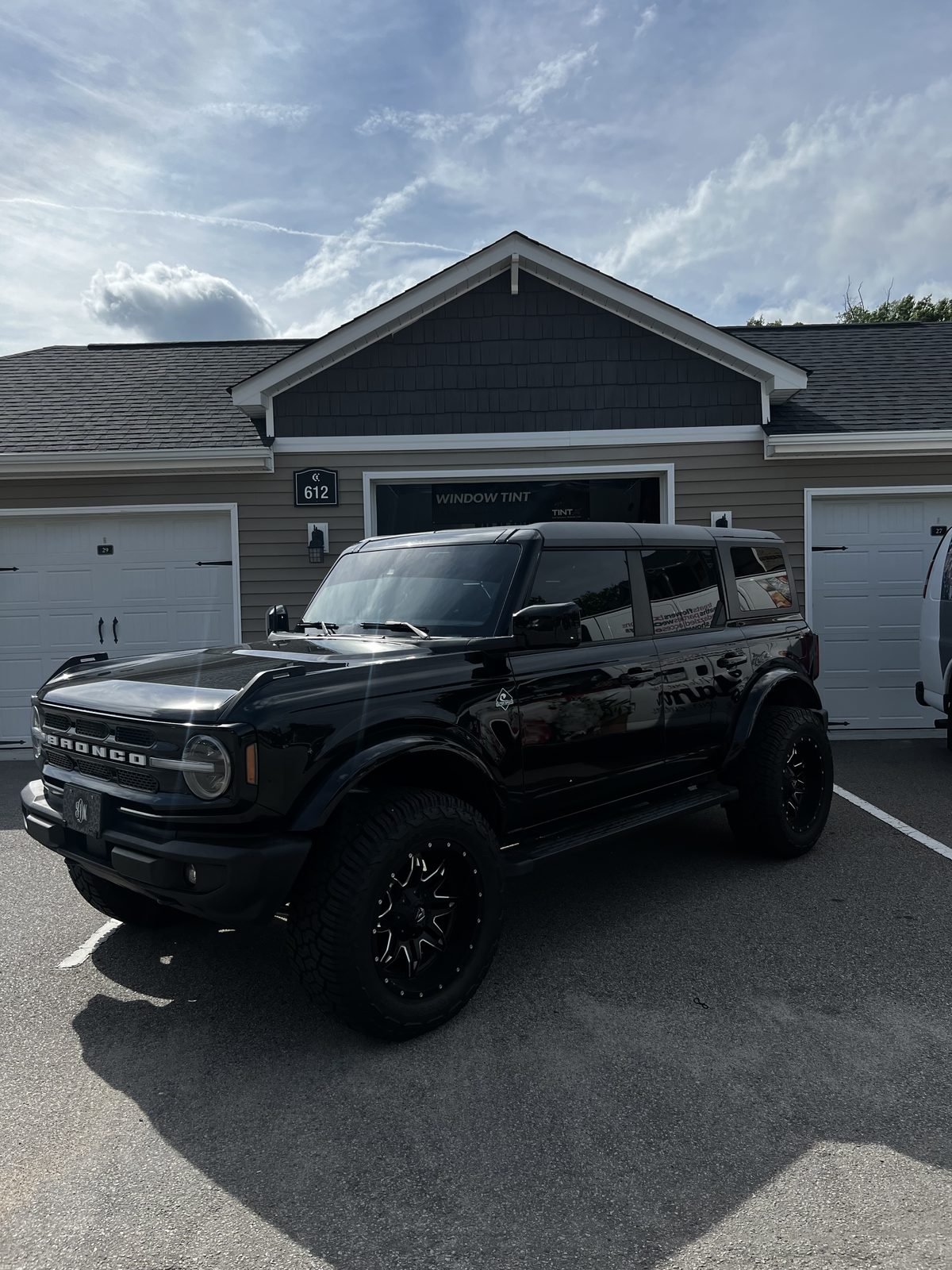 Ford Bronco window tint — Deluxe Window Tinting NC