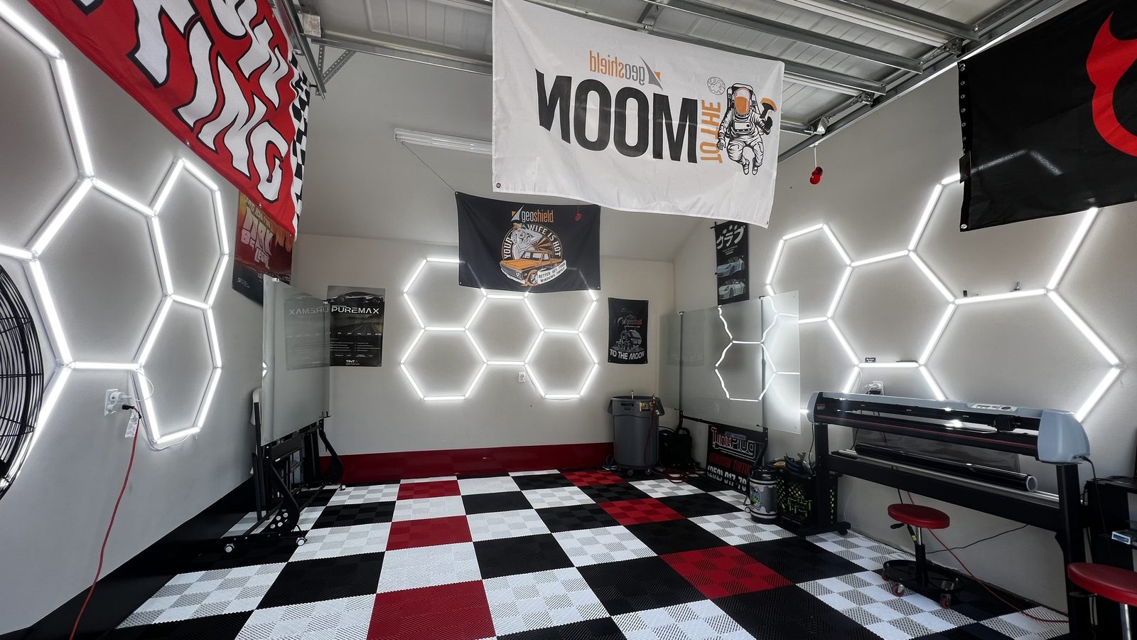 Deluxe Window Tinting NC — Winterville shop interior